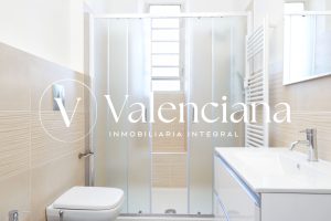 Modern bathroom interior in renovated apartment